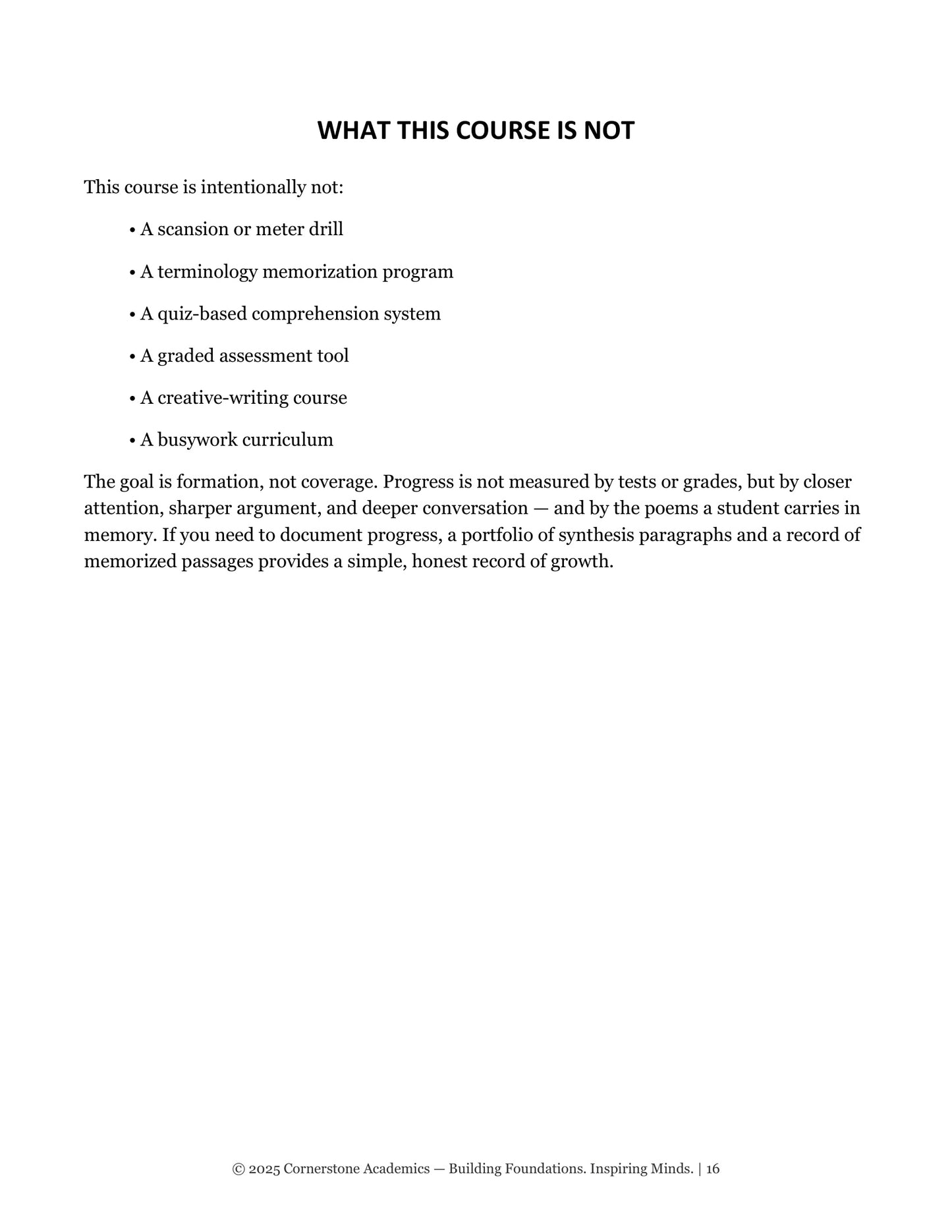Vanguard Literature Grade 6 — Teacher's Edition Set | Cornerstone Academics