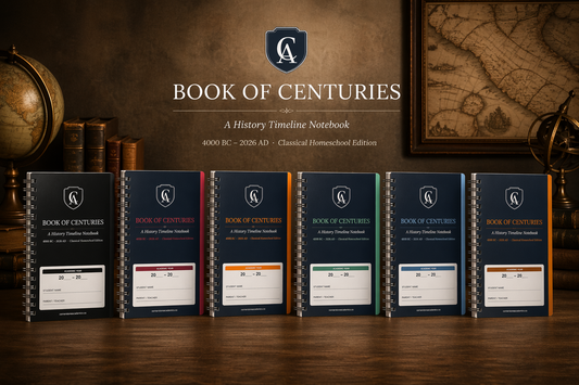 Cornerstone Academics Book of Centuries – Classical Homeschool History Timeline Notebook (Free)