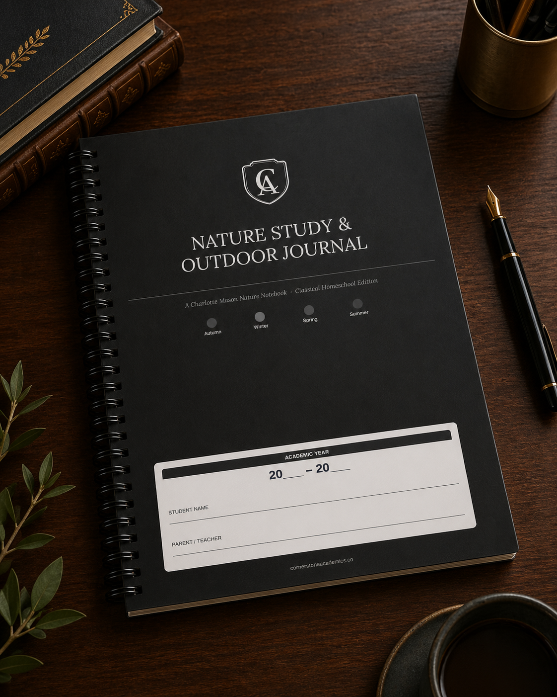 Cornerstone Academics Nature Study & Outdoor Journal – Charlotte Mason Edition