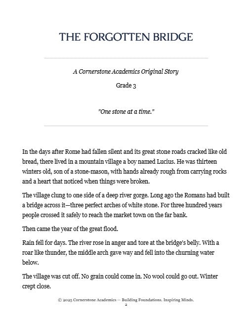 Faithfulness & Responsibility | Grade 3 Literature Bundle