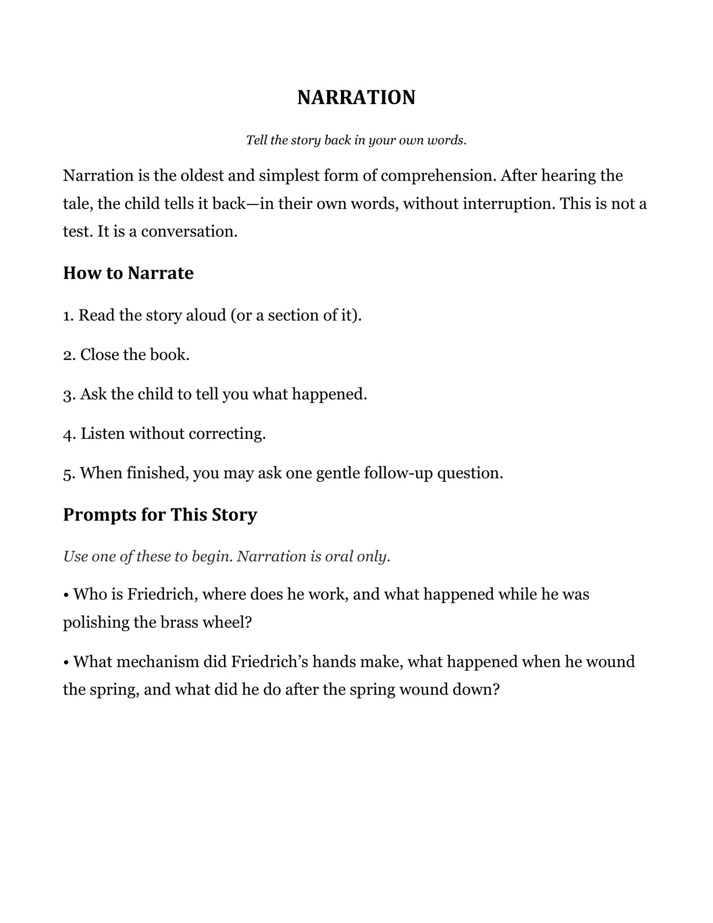 The Clockmaker's Son and Other Fairy Tales | Grade 5 Classical Literature Packet | Cornerstone Academics