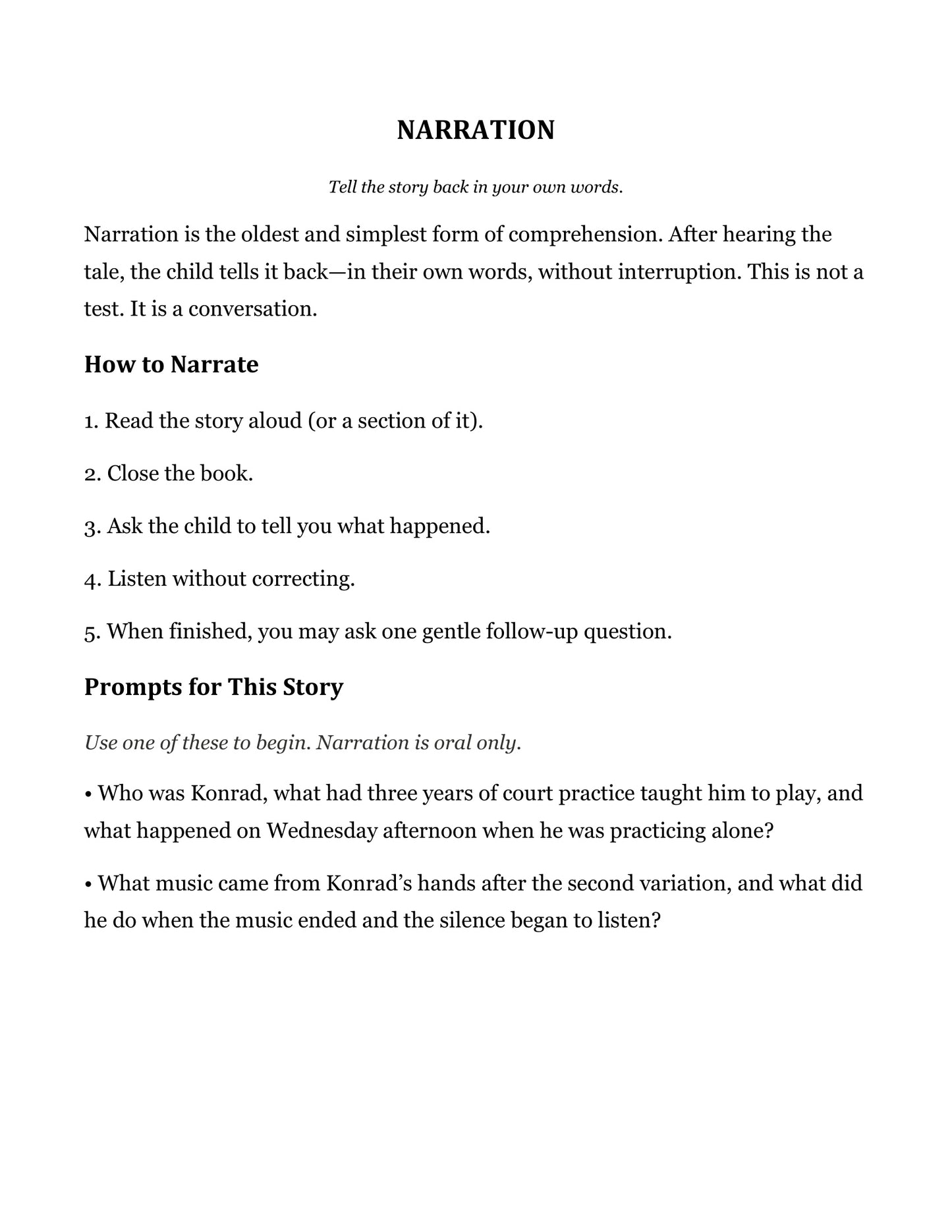 The Practice Chamber and Other Fairy Tales | Grade 5 Classical Literature Packet | Cornerstone Academics