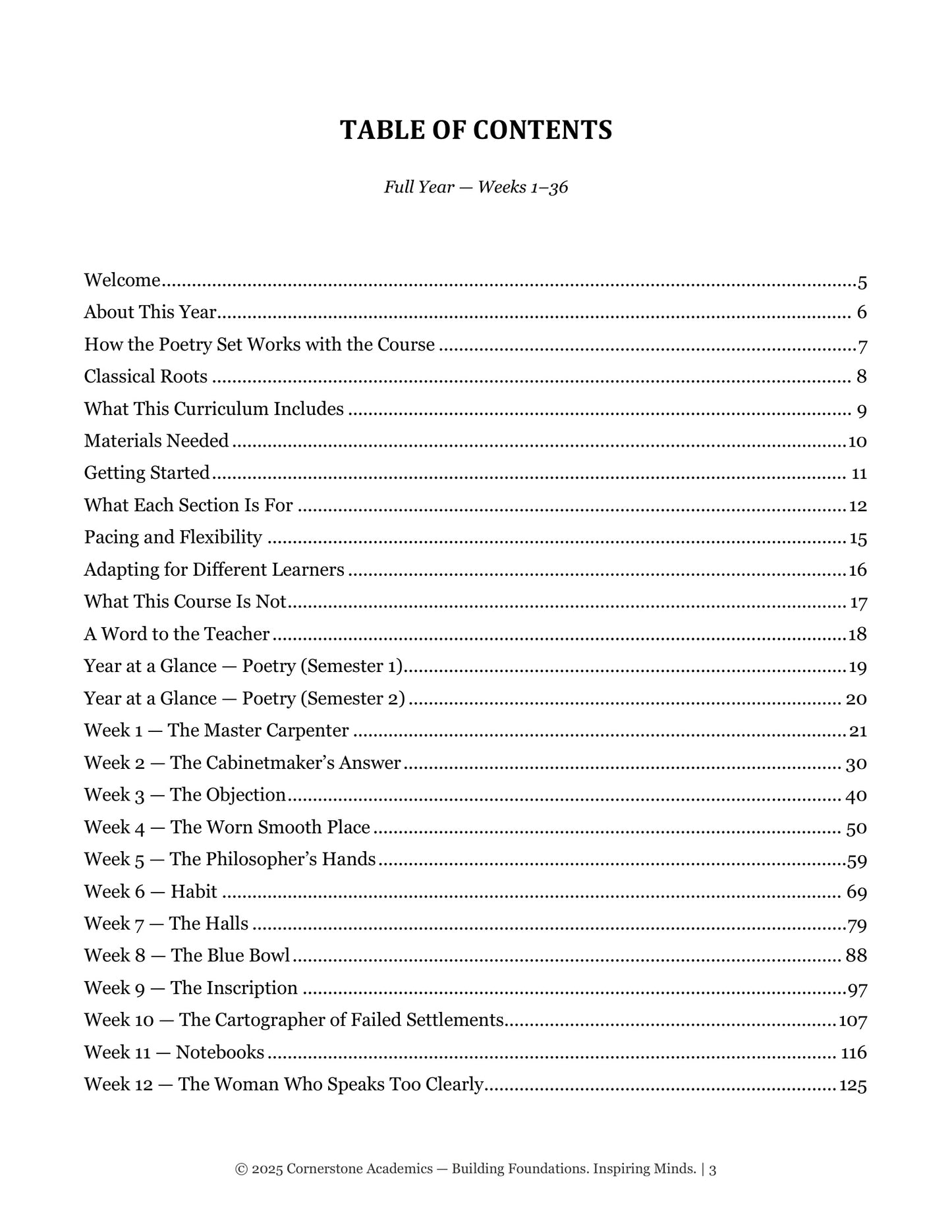 Poetry Companion Teacher's Edition