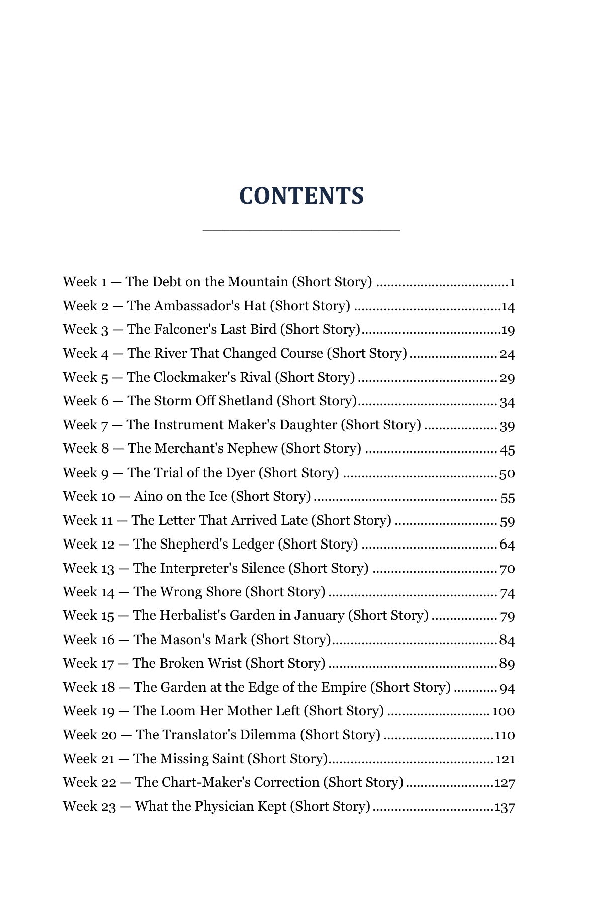 Student Anthology, Standard Edition