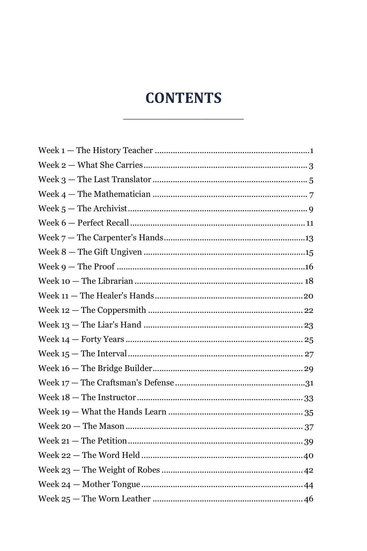 Poetry Anthology