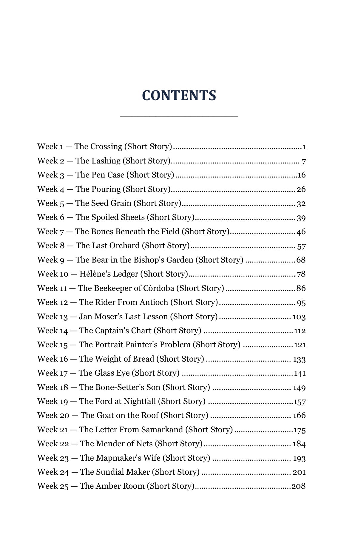 Student Anthology, Standard Edition