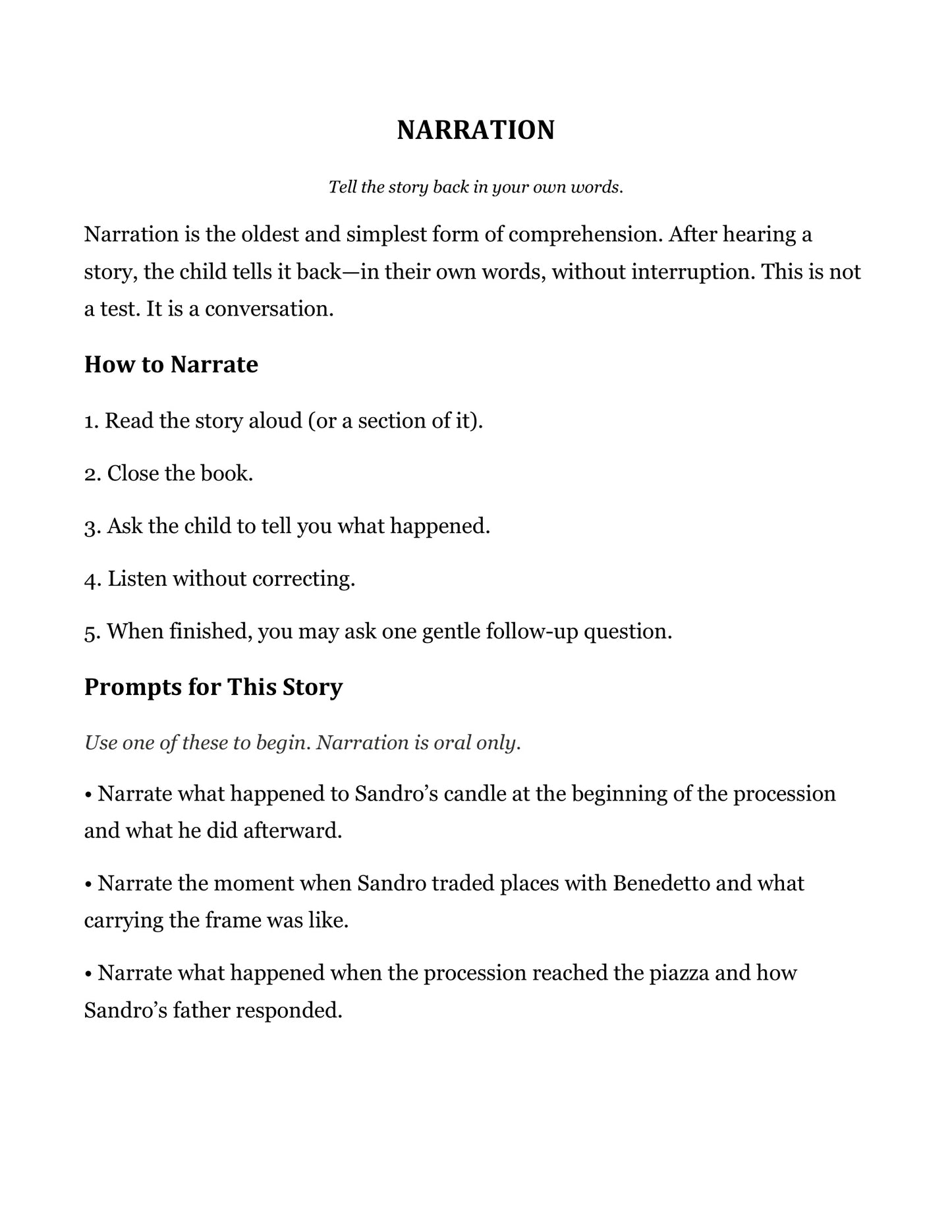 The Candle and the Goose | Grade 4 Classical Literature Packet | Cornerstone Academics