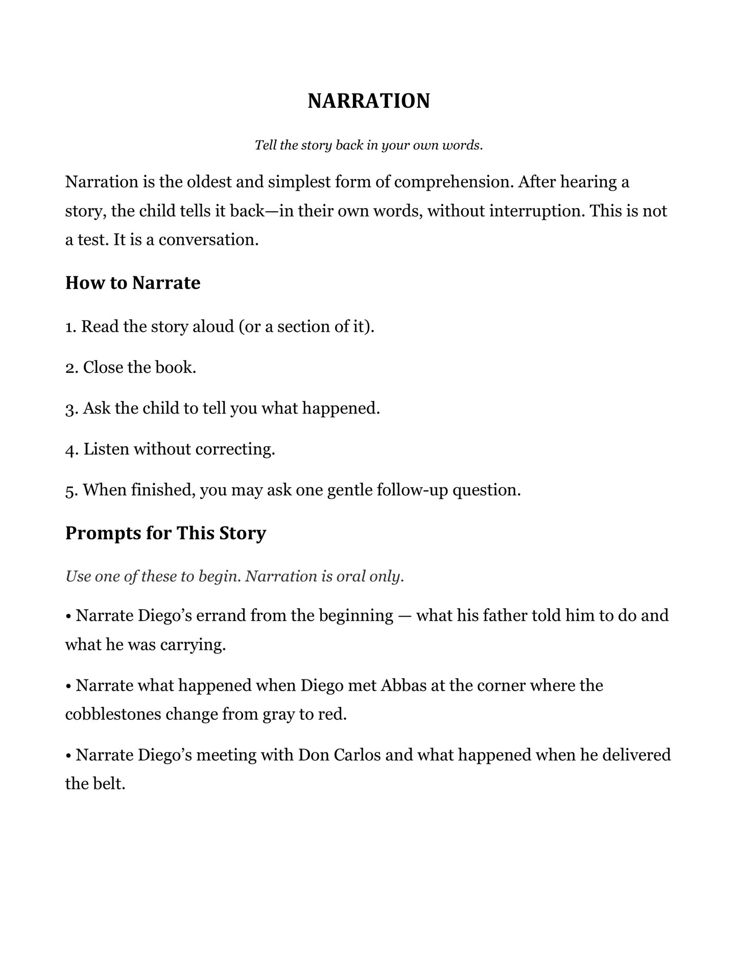 The Belt | Grade 5 Classical Literature Packet | Cornerstone Academics