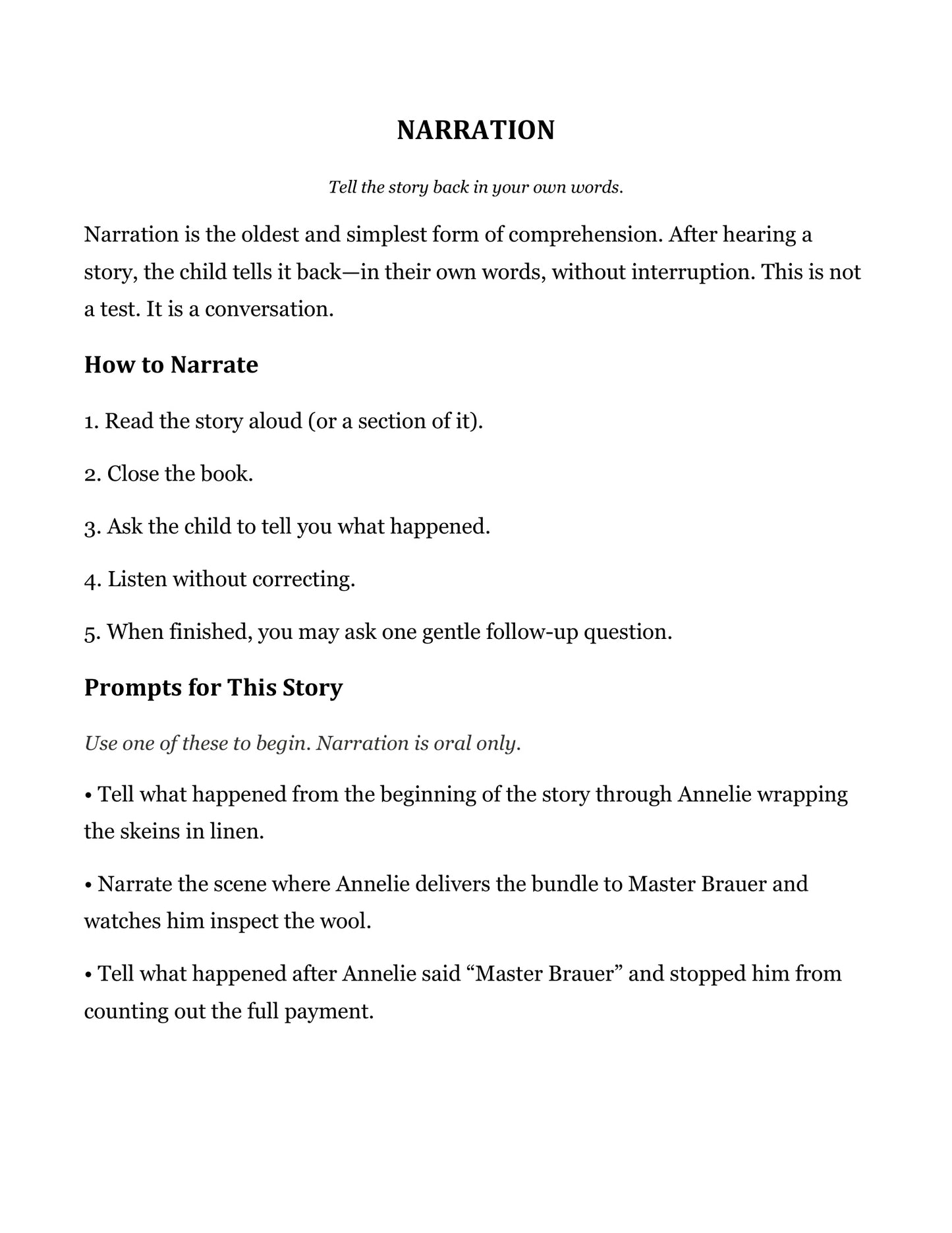 The Red Cloth | Grade 4 Classical Literature Packet | Cornerstone Academics