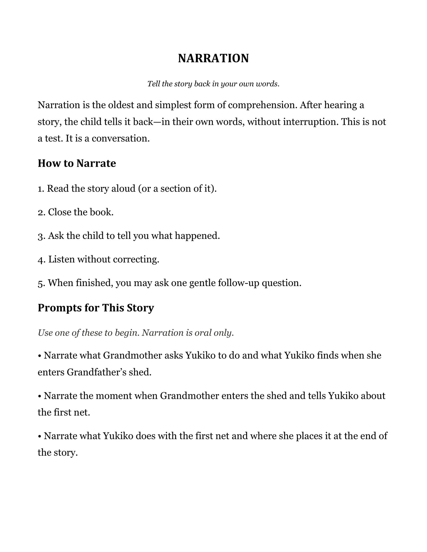 The Nets | Grade 5 Classical Literature Packet | Cornerstone Academics