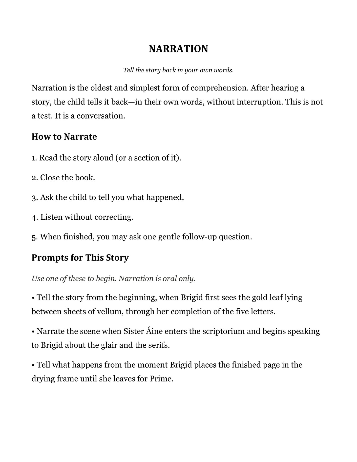 The Discipline of Attention | Grade 5 Classical Literature Packet | Cornerstone Academics