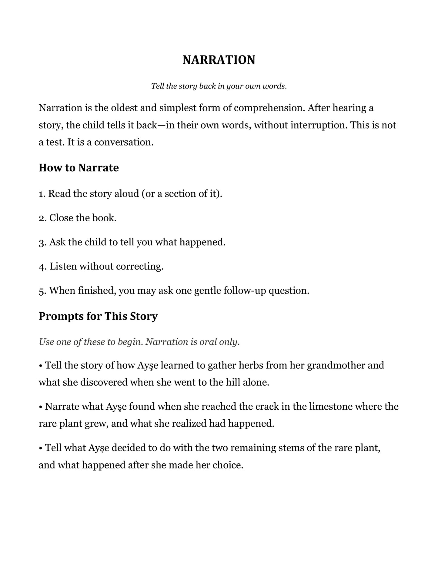 The Herb-Gatherer's Pouch | Grade 3 Classical Literature Packet | Cornerstone Academics