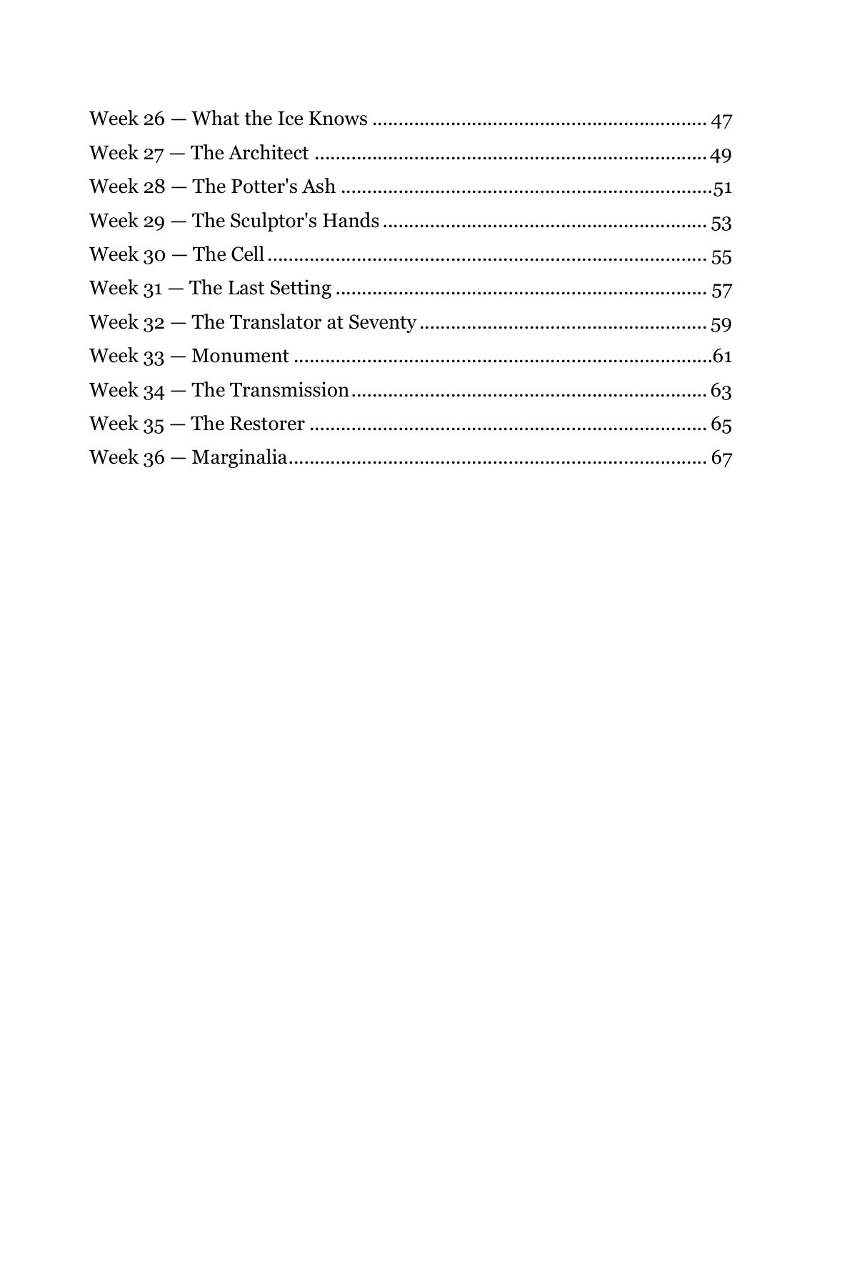 Poetry Anthology