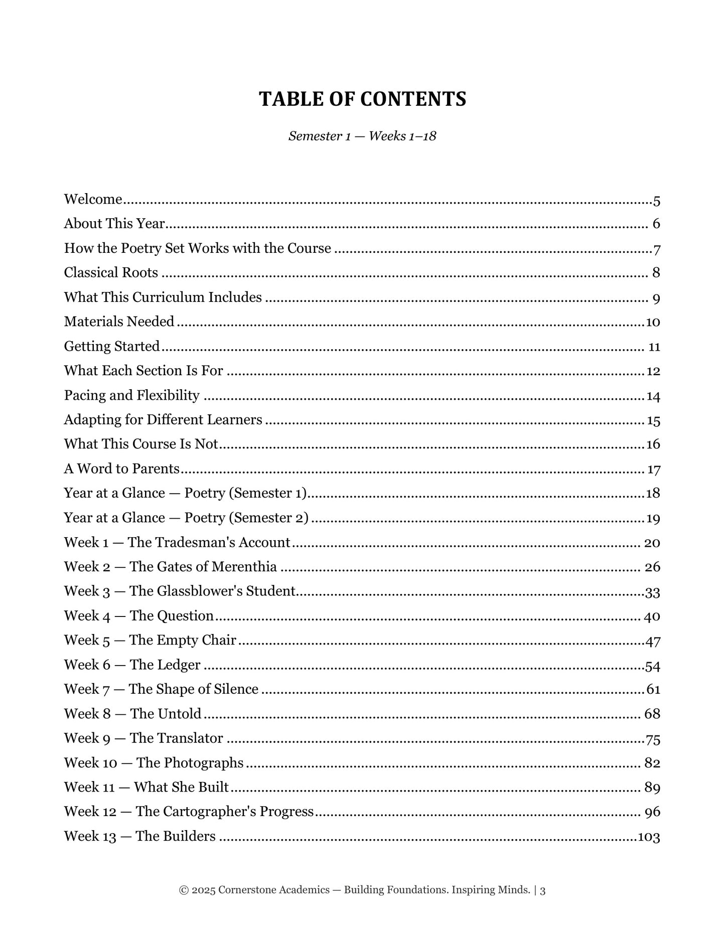 Vanguard Literature Grade 7 — Student Workbook Set | Cornerstone Academics