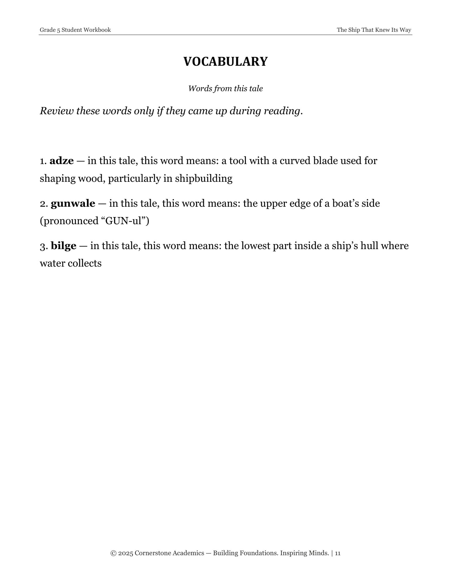 The New Road and Other Fairy Tales | Grade 5 Classical Literature Packet | Cornerstone Academics