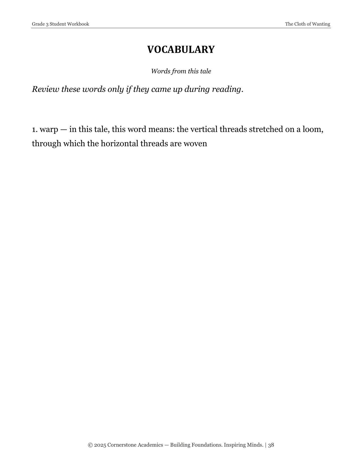 The Mirror at the Crossroads and Other Fairy Tales | Grade 3 Classical Literature Packet | Cornerstone Academics