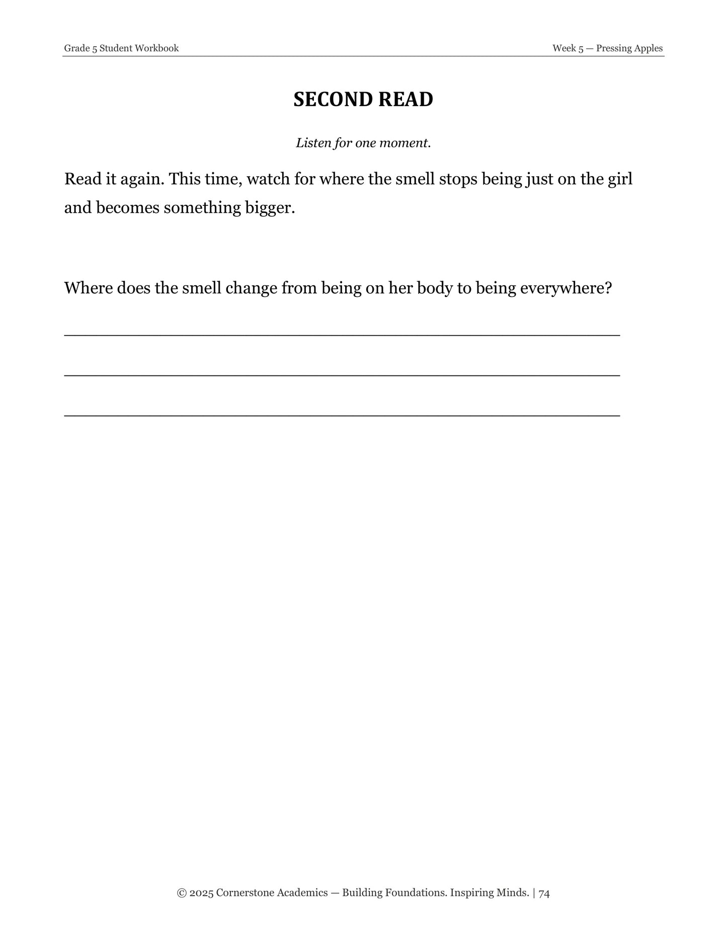 Vanguard Literature Grade 5 — Poetry Companion Set | Cornerstone Academics