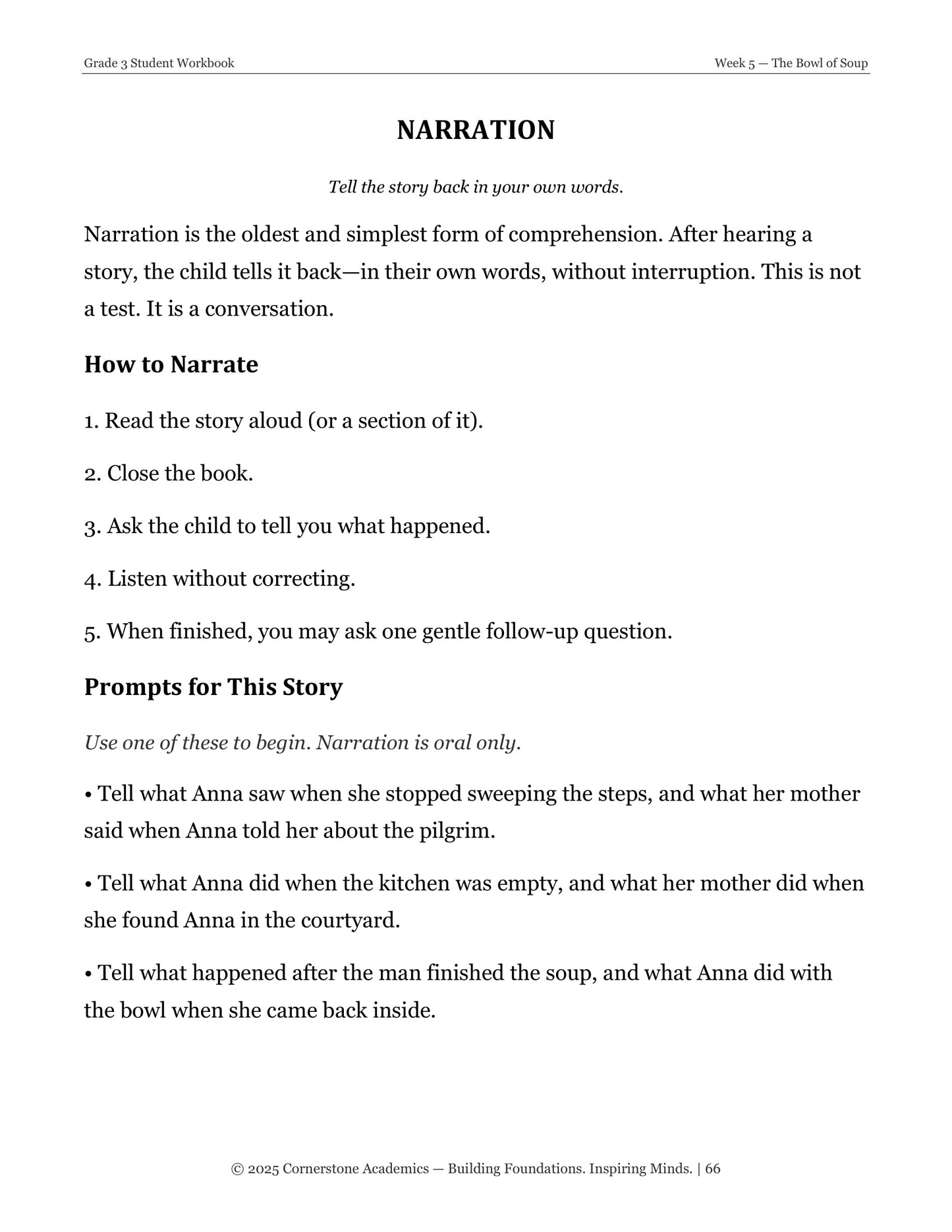 Vanguard Literature Grade 3 — Student Workbook Set | Cornerstone Academics