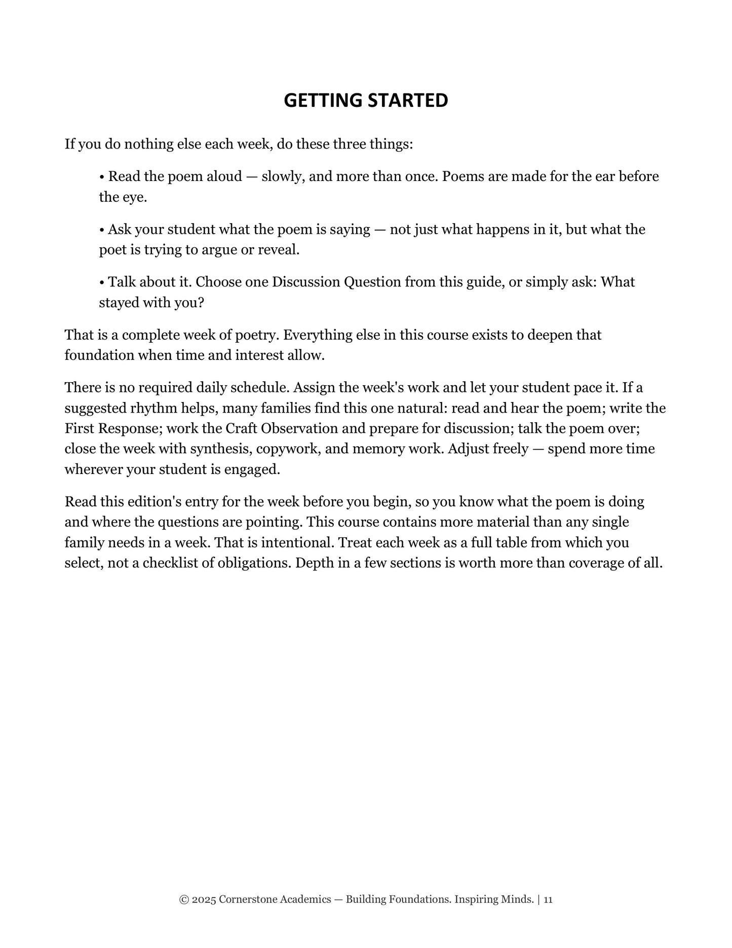 Vanguard Literature Grade 6 — Teacher's Edition Set | Cornerstone Academics