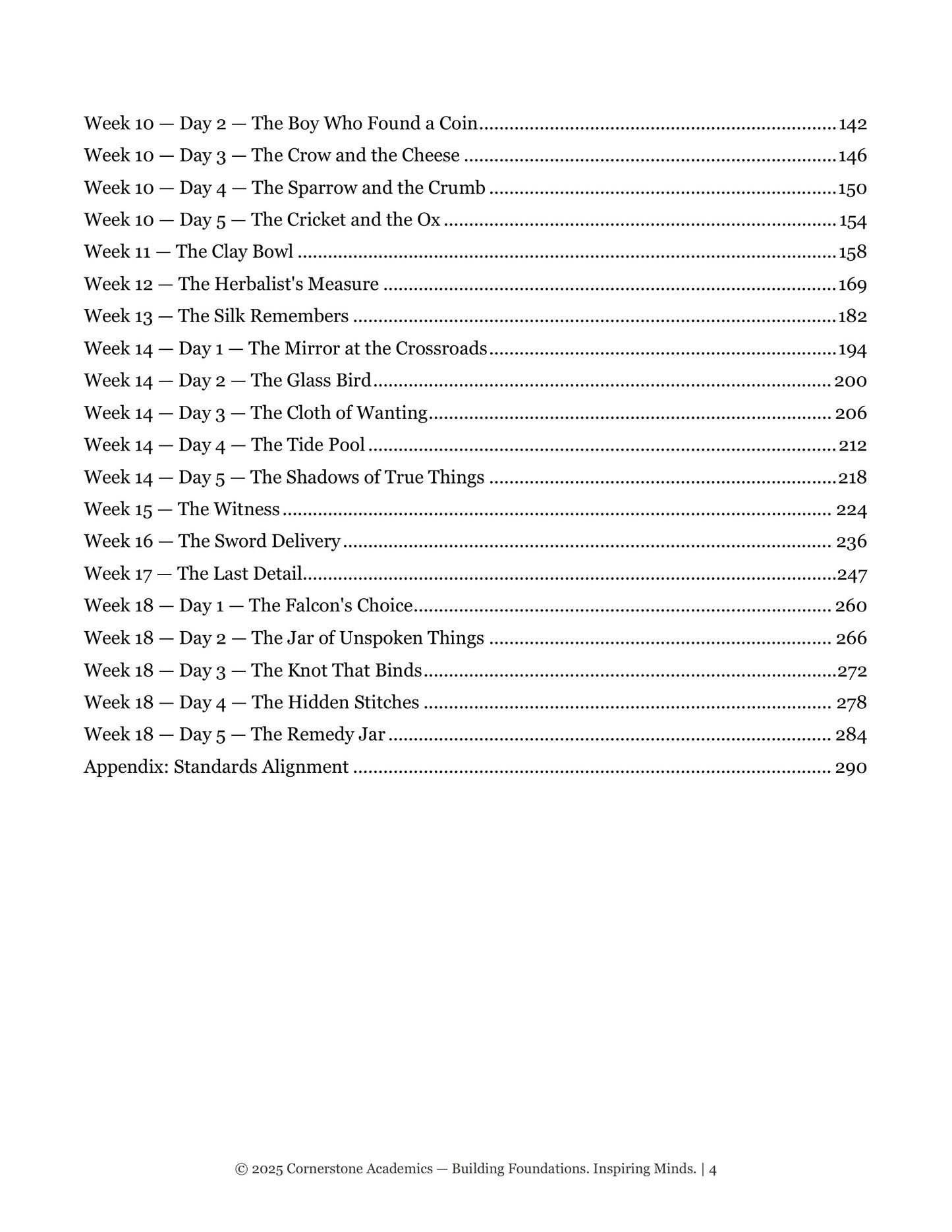 Vanguard Literature Grade 3 — Teacher's Edition Set | Cornerstone Academics