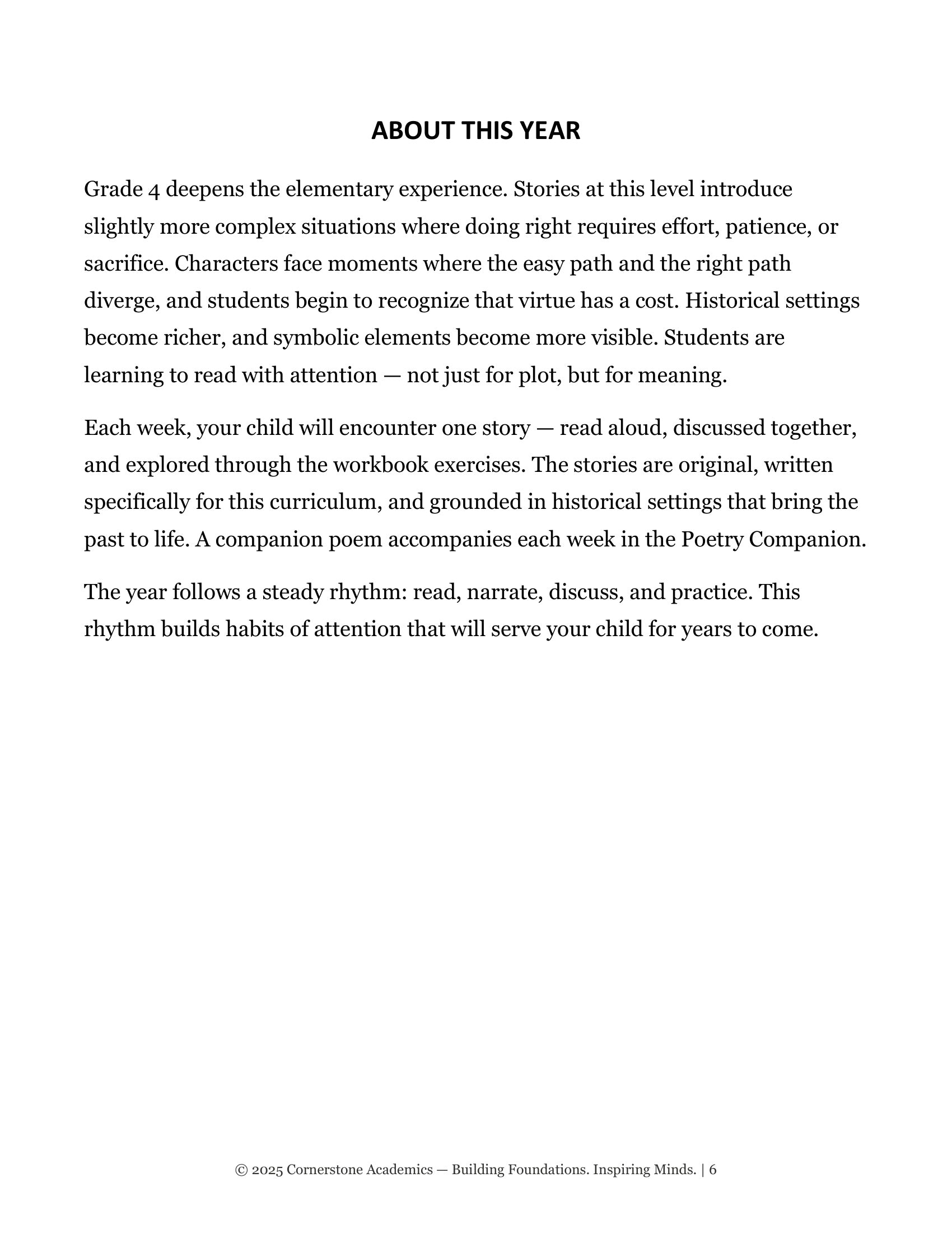 Sample page 3 from Grade 4 Literature Teacher's Edition Set, Grade 4 homeschool curriculum