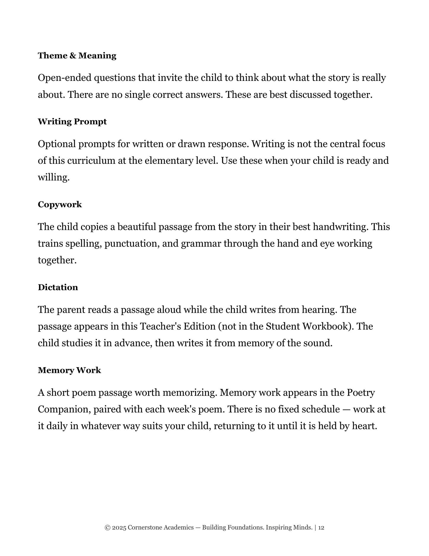 Vanguard Literature Grade 5 — Teacher's Edition Set | Cornerstone Academics