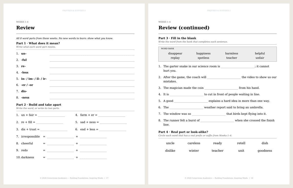 Prefixes & Suffixes I - image 5