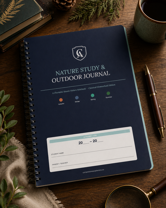 Cornerstone Academics Nature Study & Outdoor Journal – Charlotte Mason Edition (Free)