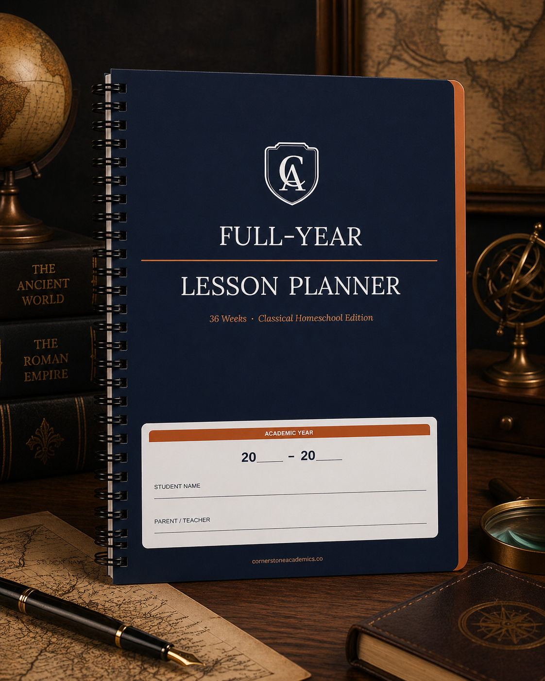 Cornerstone Academics Full-Year Lesson Planner – Classical Homeschool Edition (Free)
