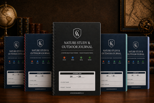 Cornerstone Academics Nature Study & Outdoor Journal – Charlotte Mason Edition