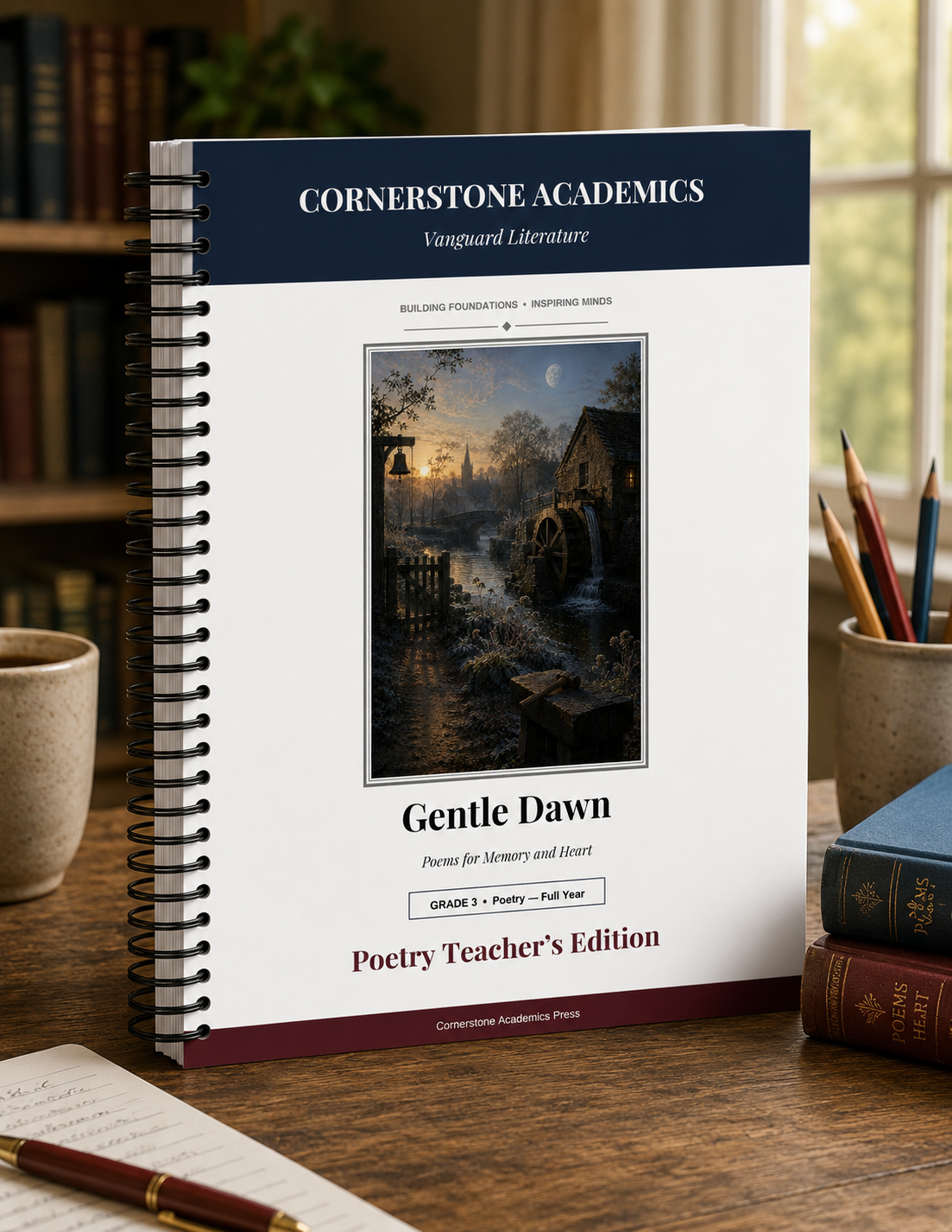 Vanguard Literature Grade 3 — Poetry Companion Teacher's Edition | Cornerstone Academics