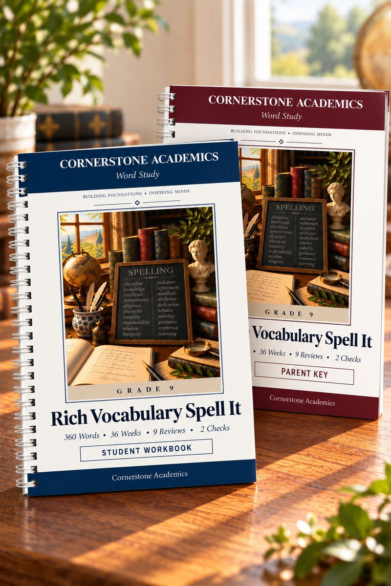 Spell It, Grade 9 Student Book + Parent Key