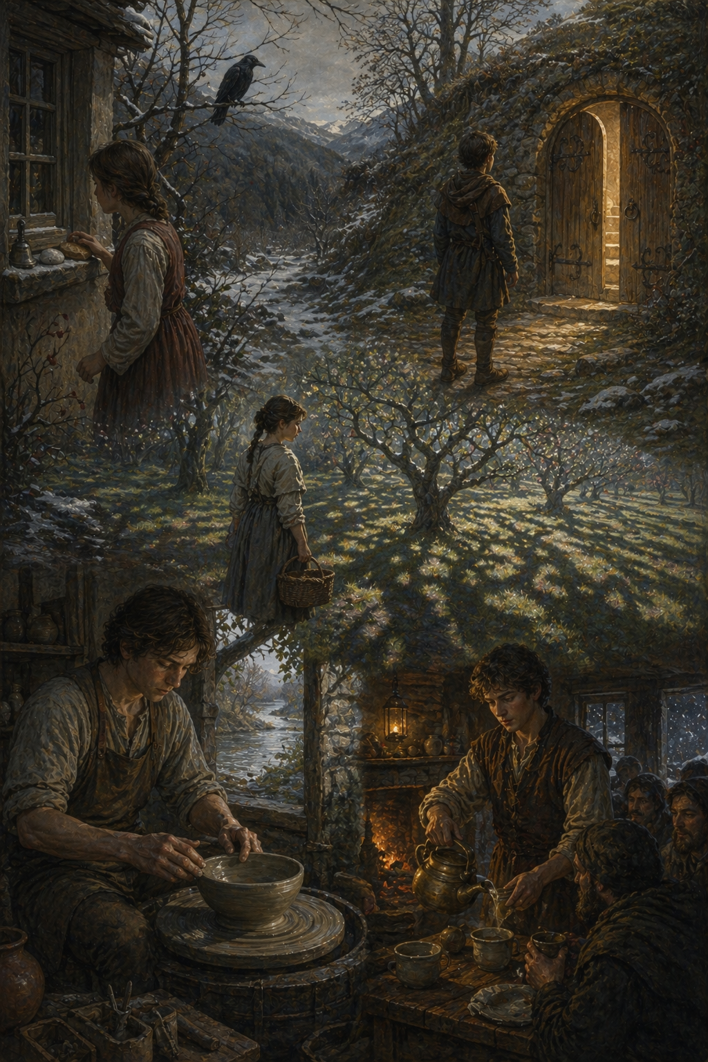 The Mirror at the Crossroads and Other Fairy Tales | Grade 3 Classical Literature Packet | Cornerstone Academics
