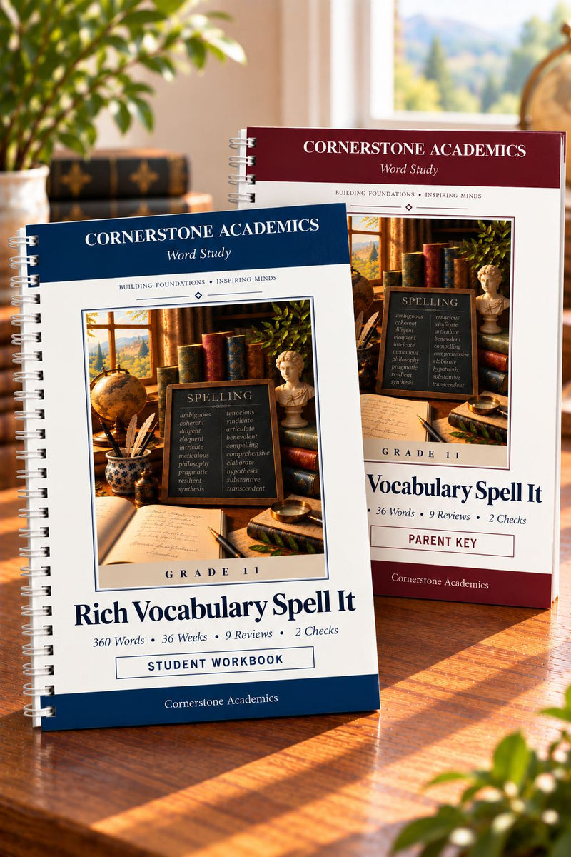 Spell It, Grade 11 Student Book + Parent Key