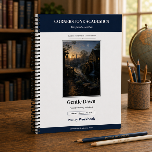 Vanguard Literature Grade 3 — Poetry Companion Student Workbook | Cornerstone Academics