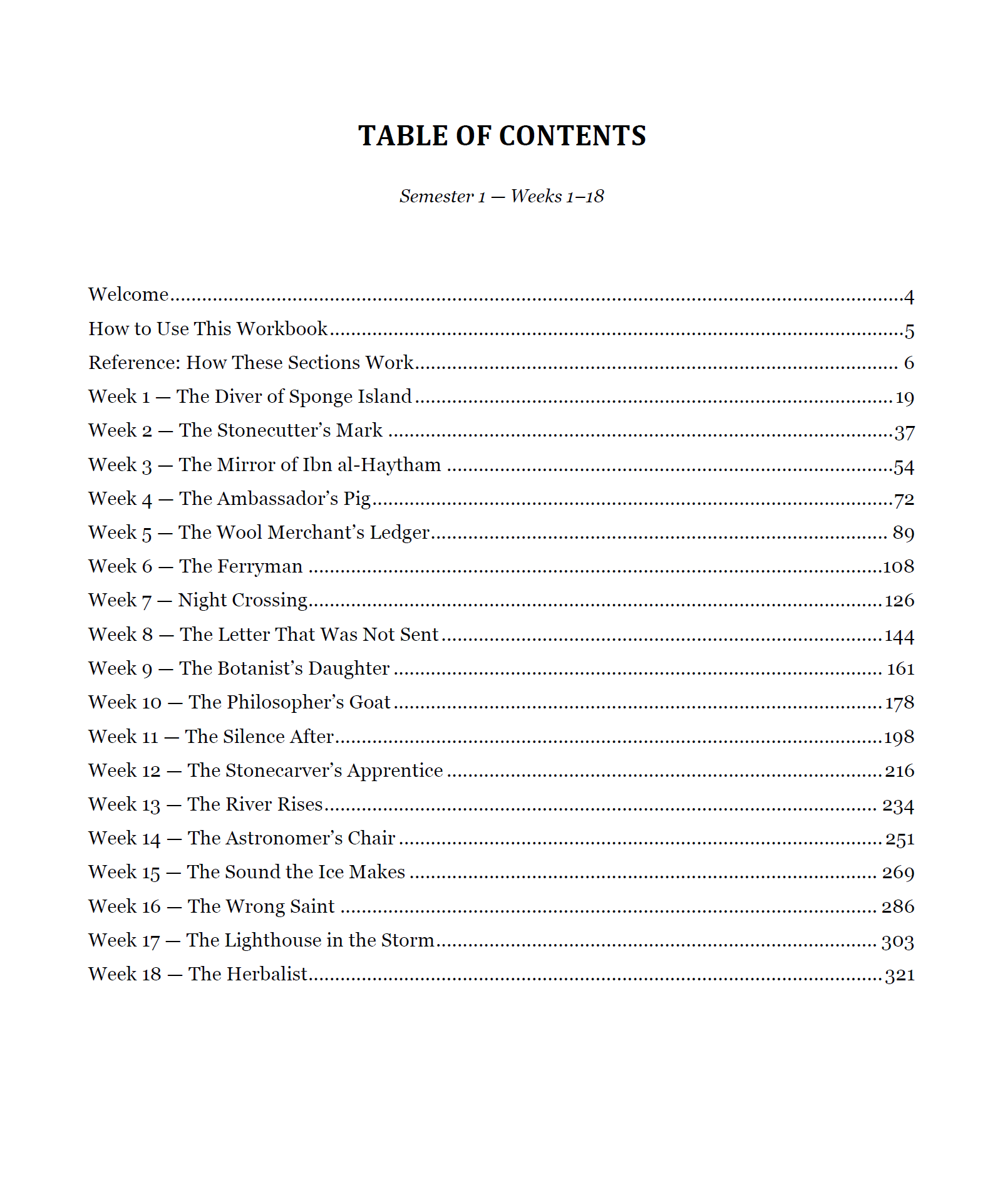 Sample page 1 from Grade 9 Literature Student Workbook Set, Grade 9 homeschool curriculum