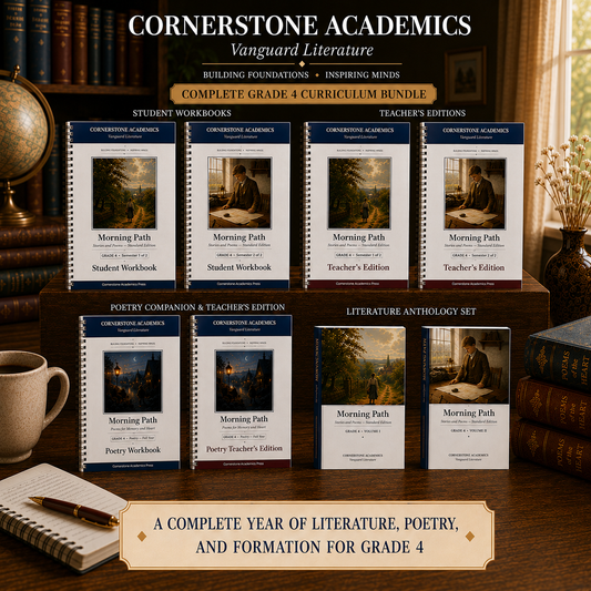 Vanguard Literature Grade 4 — Full-Year Curriculum Bundle, Standard Edition | Cornerstone Academics
