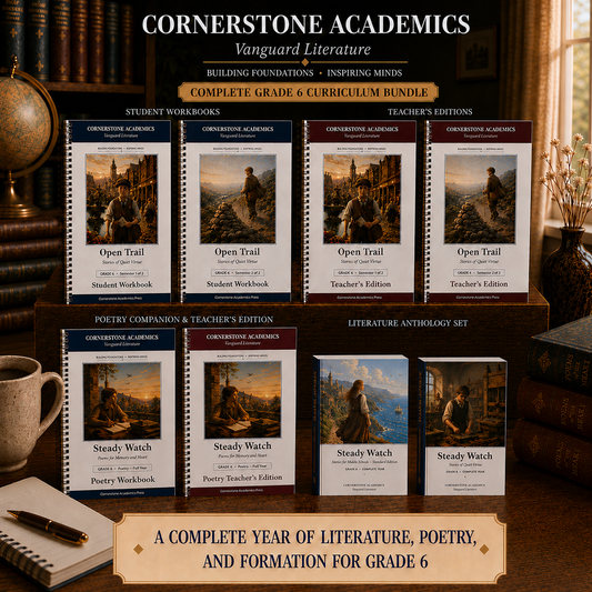 Vanguard Literature Grade 6 — Full-Year Curriculum Bundle, Standard Edition | Cornerstone Academics