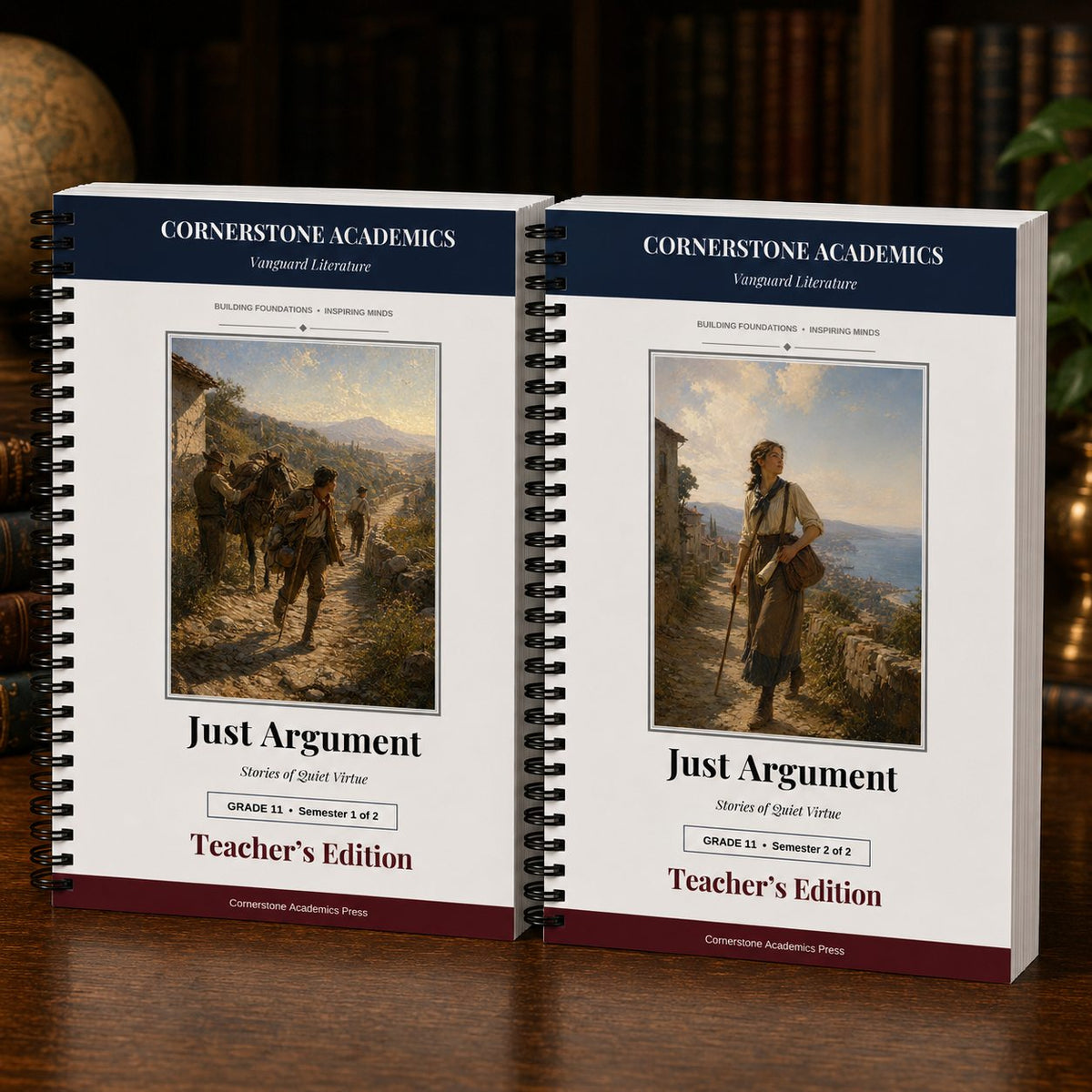Teacher's edition page from Grade 11 Literature Teacher's Edition Set, Grade 11 homeschool curriculum