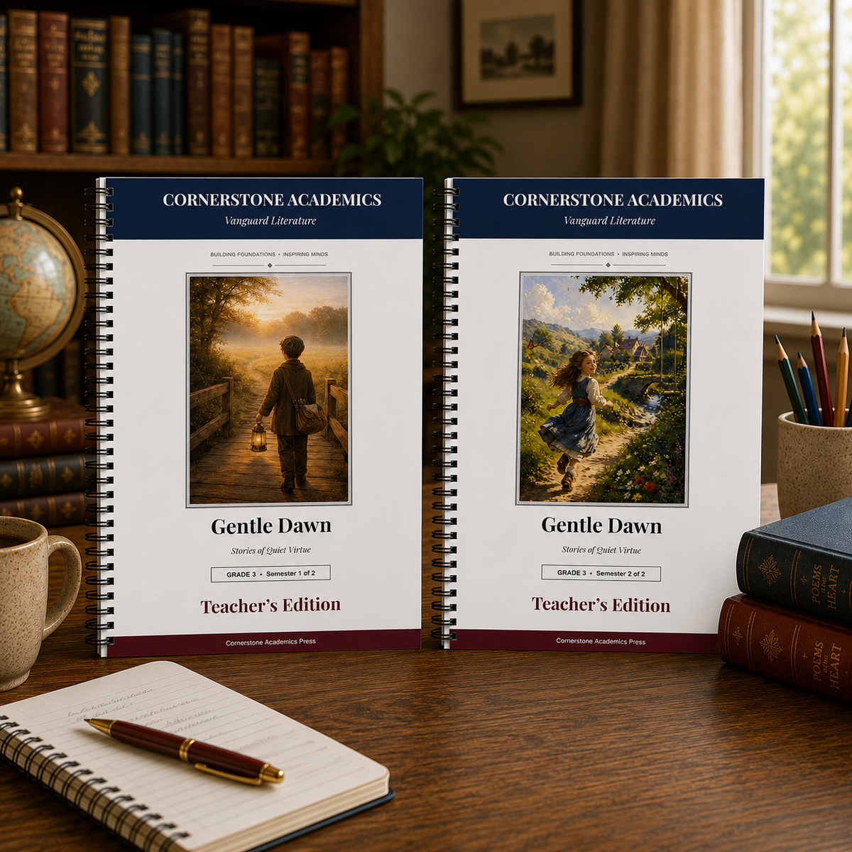 Teacher's edition page from Grade 3 Literature Curriculum Bundle, Grade 3 homeschool curriculum