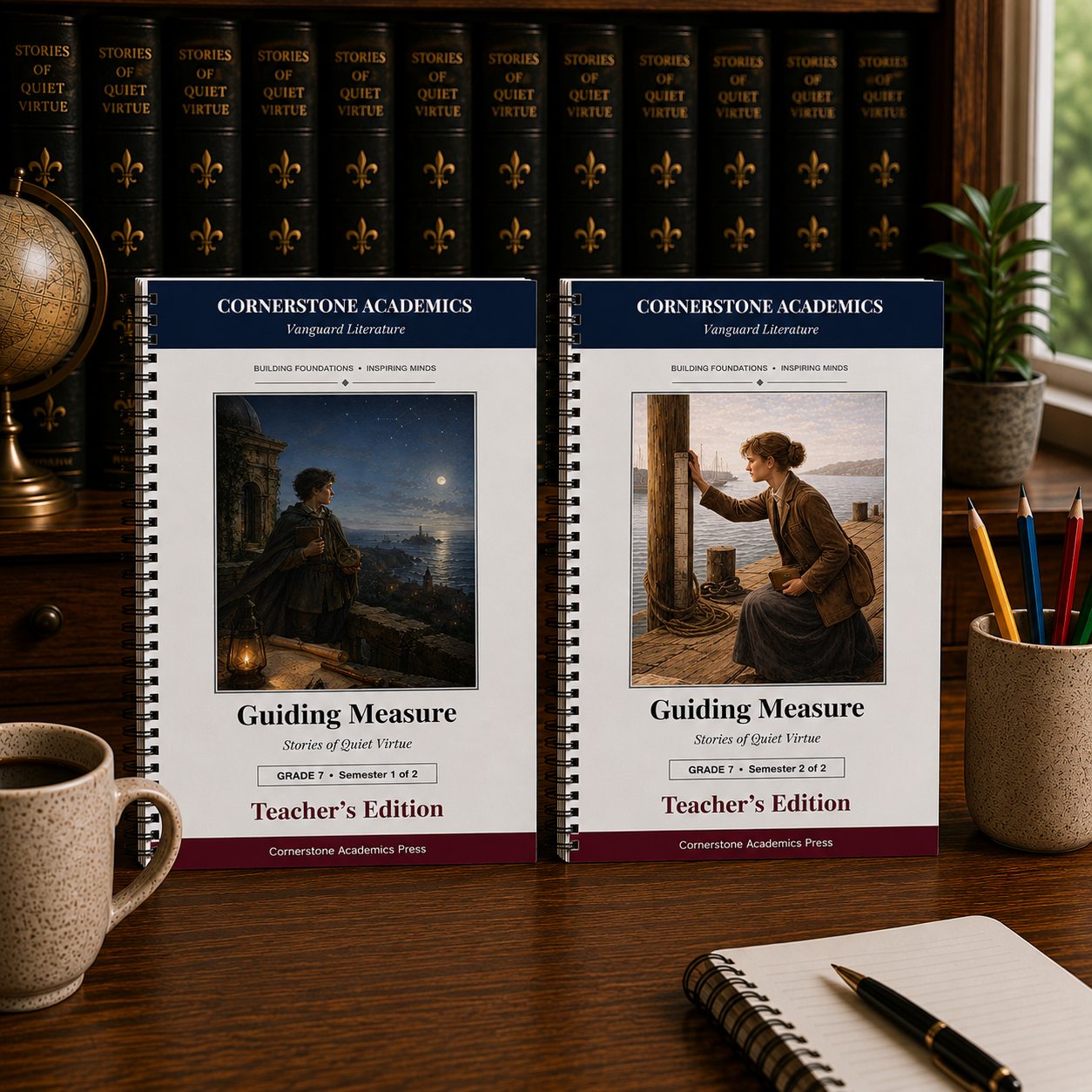 Teacher's edition page from Grade 7 Literature Teacher's Edition Set, Grade 7 homeschool curriculum