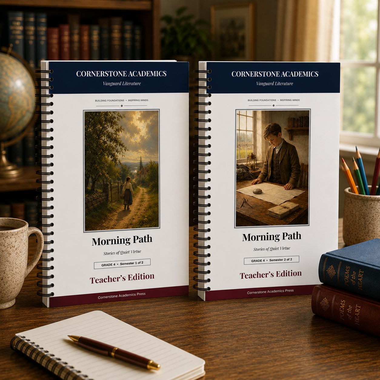 Teacher's edition page from Grade 4 Literature Teacher's Edition Set, Grade 4 homeschool curriculum