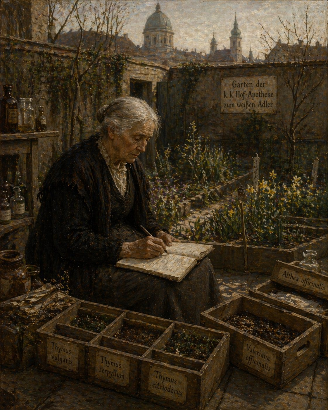 Front cover of The Apothecary’s Garden, a Grade 12 literature packet from Cornerstone Academics