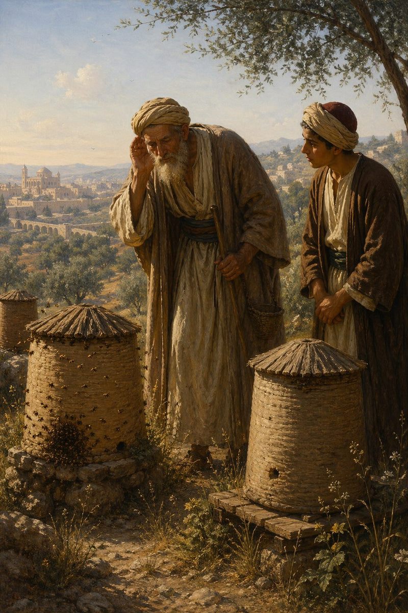 Front cover of The Beekeeper of Córdoba, a Grade 11 literature packet from Cornerstone Academics