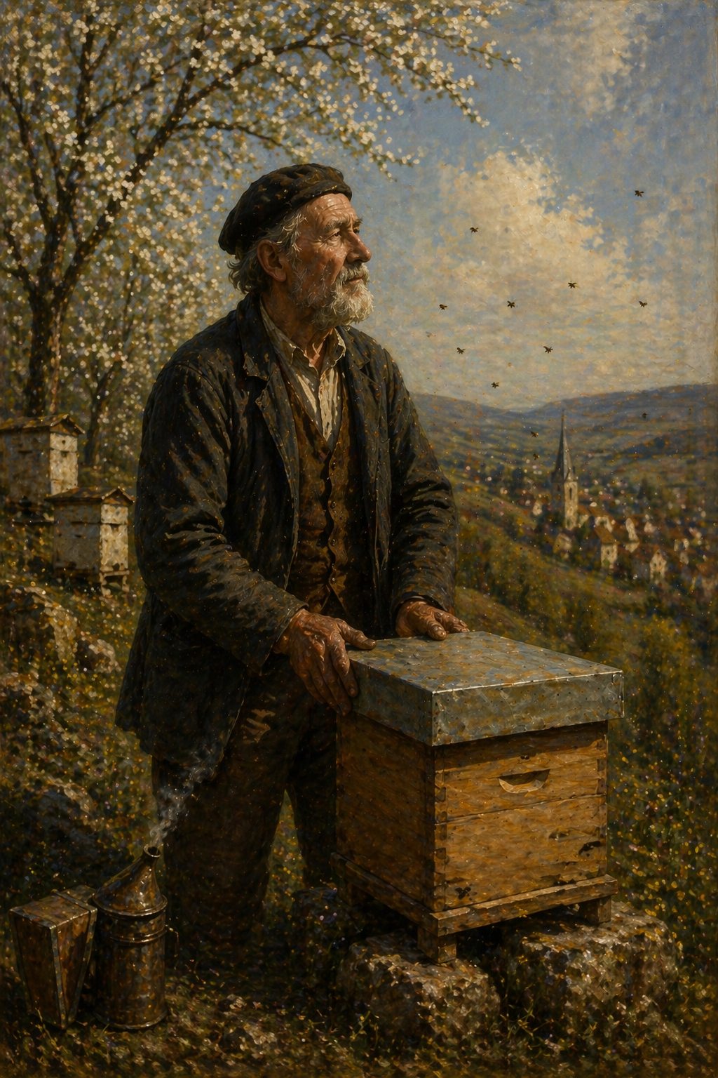 Front cover of The Beekeeper’s Year, a Grade 12 literature packet from Cornerstone Academics