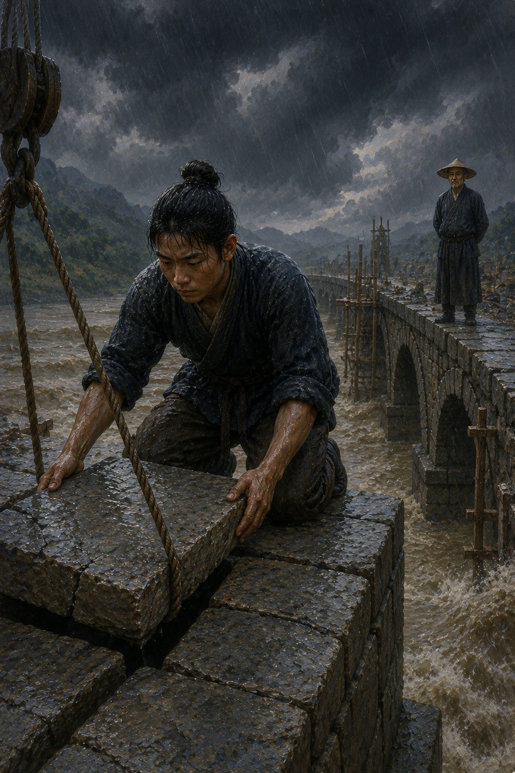 Front cover of The Bridge of Broken Stone, a Grade 8 literature packet from Cornerstone Academics