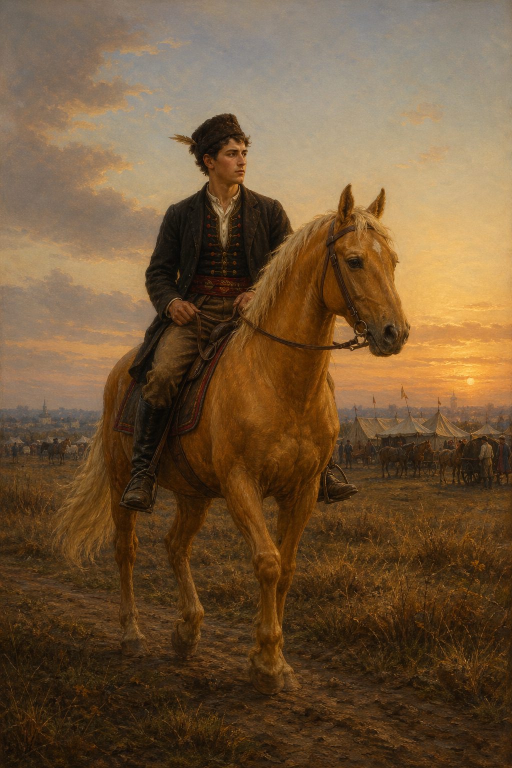 Front cover of The Horse Dealer’s Son, a Grade 12 literature packet from Cornerstone Academics