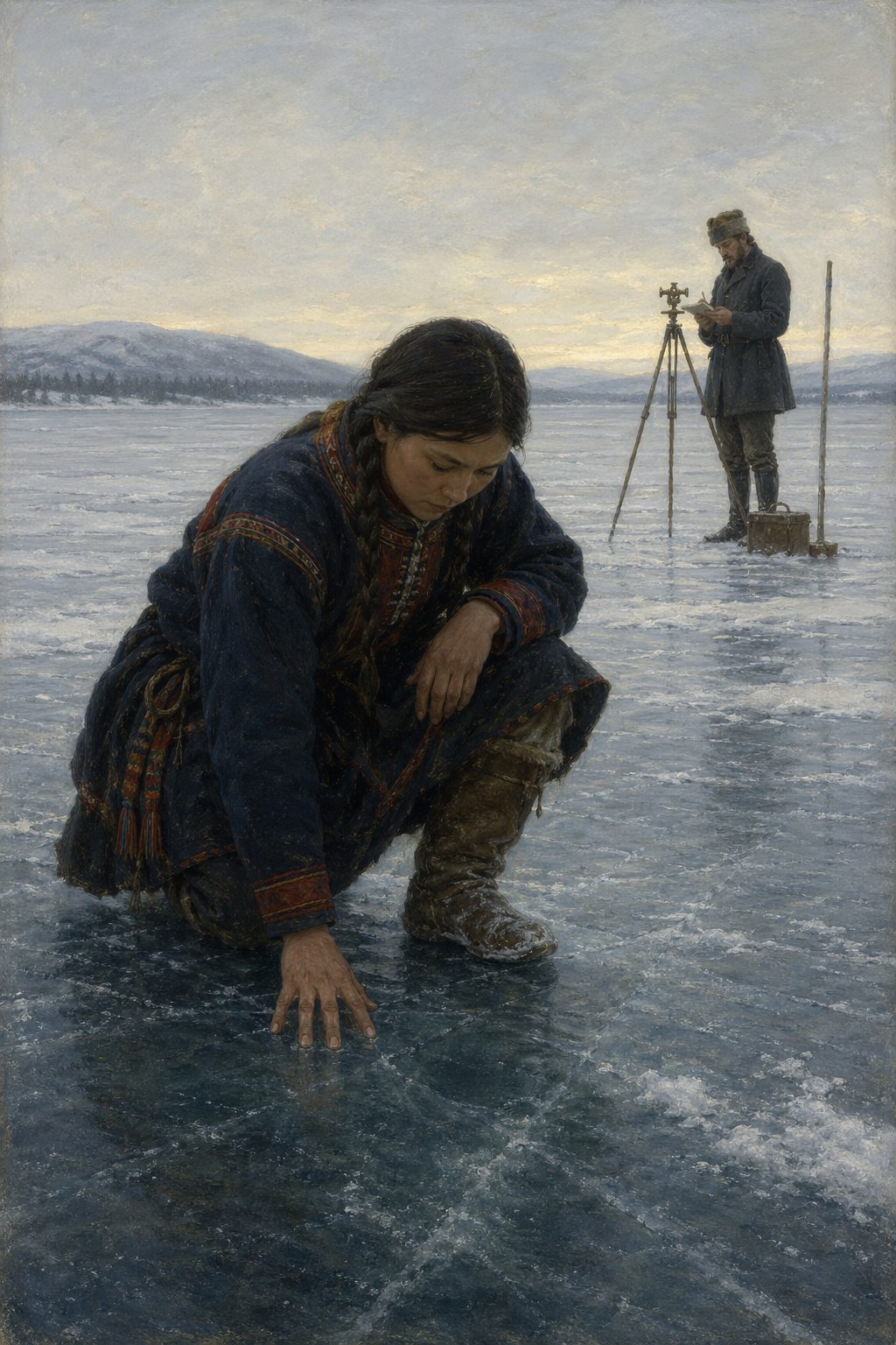 Front cover of The Ice Road, a Grade 11 literature packet from Cornerstone Academics