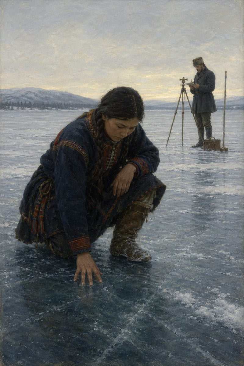 Front cover of The Ice Road, a Grade 11 literature packet from Cornerstone Academics
