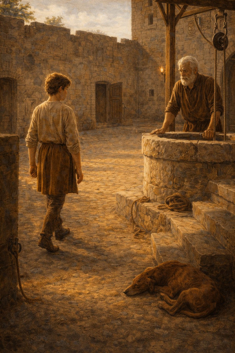 Front cover of The Jailer's Son, a Grade 4 literature packet from Cornerstone Academics